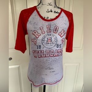 Pro Edge Women’s Arizona Wildcat Baseball T-shirt